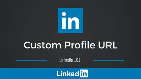 How To Create A Custom Linkedin Profile Url Custom Linkedin Profile