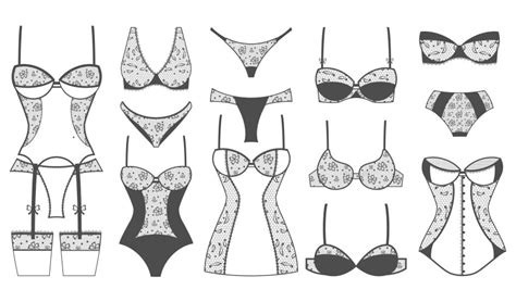 Sexy Lingerie Vector Images Over 9 500