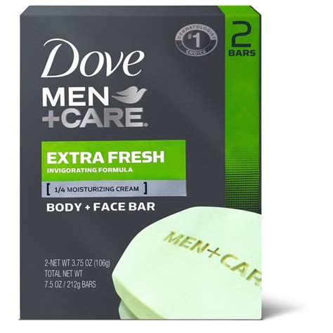 Dove Mens Extra Fresh Bar Soap 7 5oz Dove Men Care Dove Men Men Care