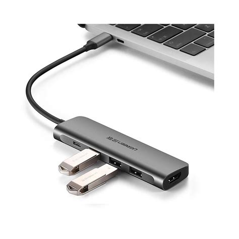 Cáp chuyển đối từ Type C sang HDMI 3 USB 3 0 và 1 cống sạc Type C