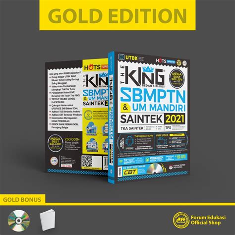 Jual Gold Edition Buku The King Bedah Kisi Kisi Sbmptn Dan Um Mandiri