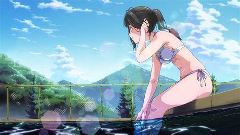 Hd Wallpaper Anime Girls Bikini Chitanda Eru Hyouka Sexy Anime