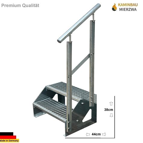 Premium Au En Treppe Freistehend Stufen H He Cm Breite Cm