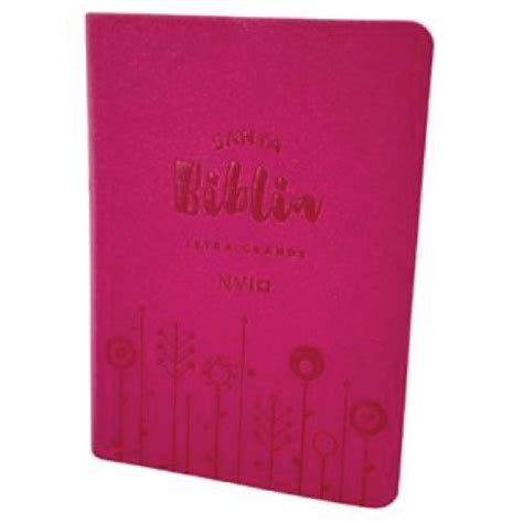 Biblia Nvi Mediana Pjr Tapa Fucsia Librer A Kyrios