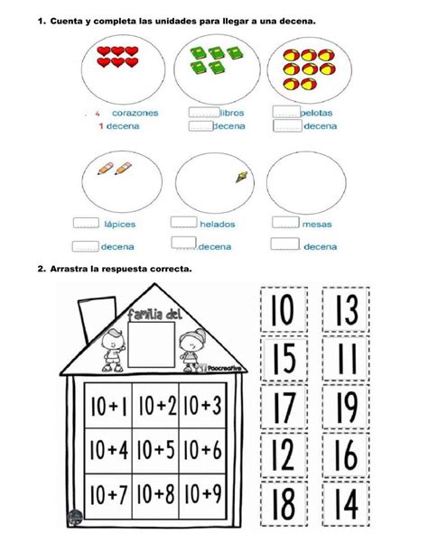 La Decena Live Worksheets