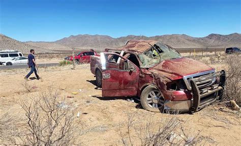 Aparatosa Volcadura En La Carretera A Ju Rez Deja Una Mujer Sin Vida Y