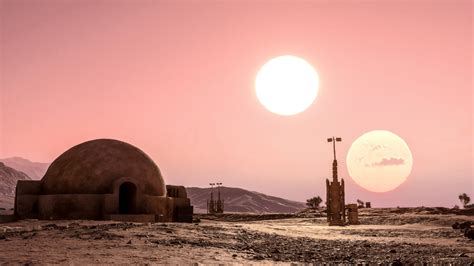 Planetas em Star Wars faça turismo pelo mundo de George Lucas