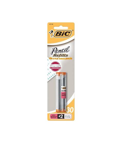 BIC Pencil Refills, Lead Thick Point (0.9mm), 30ct (L930P1): Buy Online ...