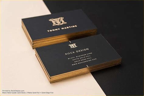 Black and Gold Business Card Templates Free Of Free Gold Foil Monogram ...