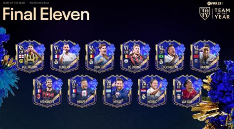 Fifa 23 Toty Spieler Sind Jetzt Bekannt Bringt 11 Brutale Karten