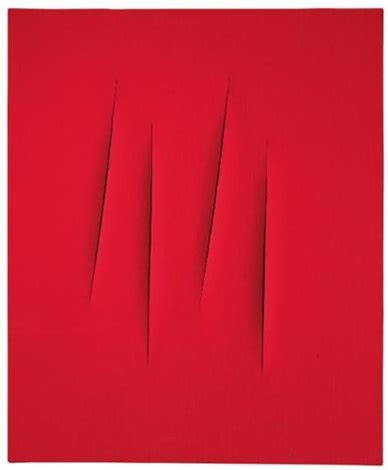 Concetto Spaziale Attese By Lucio Fontana On Artnet