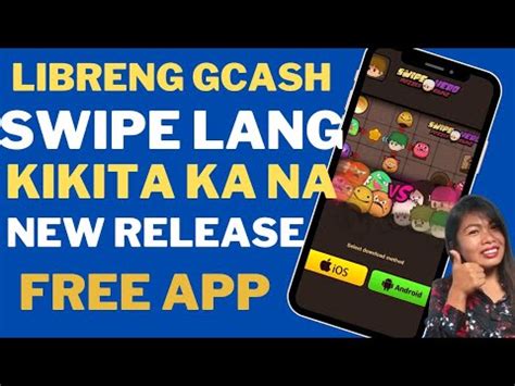 LIBRENG GCASH SWIPE LANG KIKITA KA NA NEW RELEASE FREE EARNING APP