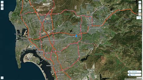 La Mesa, California Map