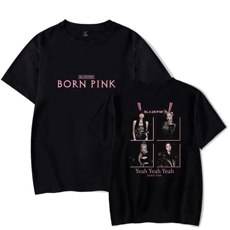 Black Pink T Shirts New Yeah Yeah Yeah Born Pink T Shirt