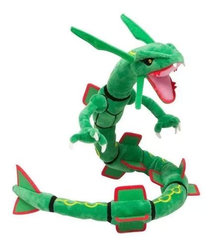 Rayquaza Pelúcia Pokémon Center Articulada 75cm Original Frete grátis