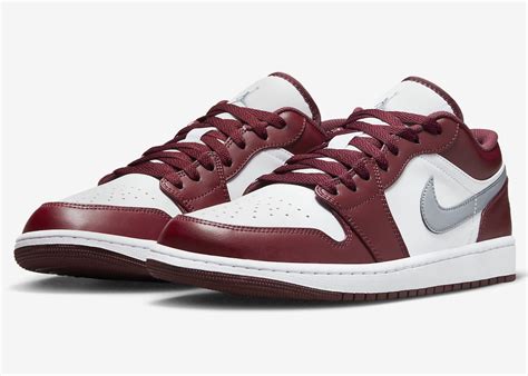 The Air Jordan 1 Low Is Sipping Bordeaux SoleSavy