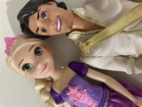 DISNEY TANGLED DOLL Bundle 2009 Prince Flynn Rider Wedding Hasbro