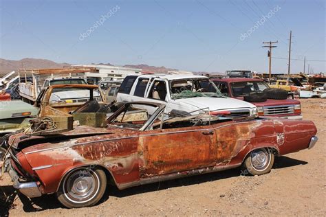 Old car junkyard Stock Photo by ©DigitalArtB 25289637