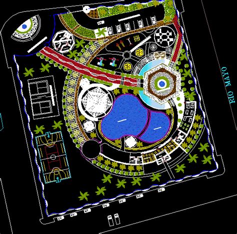 Complejo Turistico En Autocad Librer A Cad