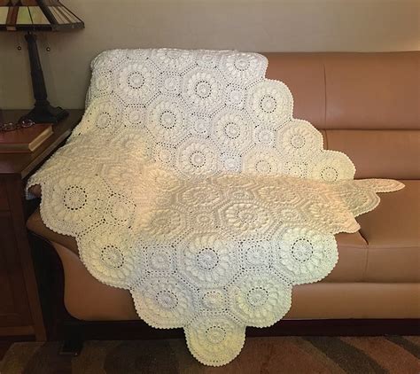 Ravelry Cognac Matelassé Afghan pattern by Priscilla Hewitt