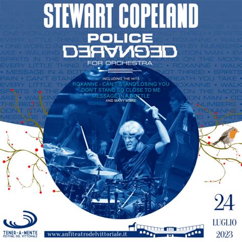 Concerto Stewart Copeland Police Deranged For Orchestra Al Vittoriale