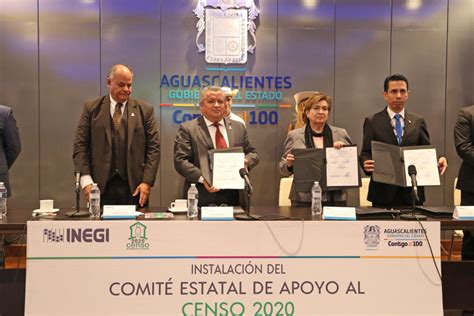 Se InstalÓ El ComitÉ Estatal De Apoyo Al Censo De PoblaciÓn Y Vivienda