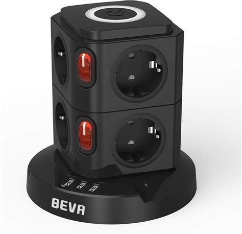 Beva Tour Multiprise Avec Veilleuse Prises Et Usb Multiprise