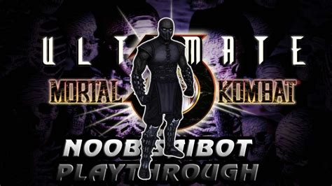 Ultimate Mortal Kombat 3 Arcade Noob Saibot Playthrough Youtube