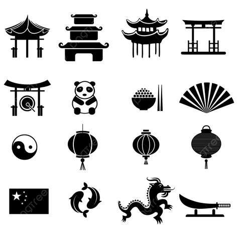 Colecciones De Iconos De Vector China PNG ,dibujos China, Vector, Icono ...