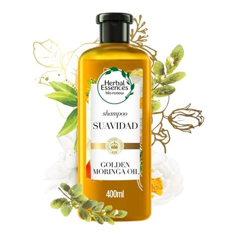 Shampoo Herbal Essences Biorenew Golden Moringa Oil 400 Ml Walmart