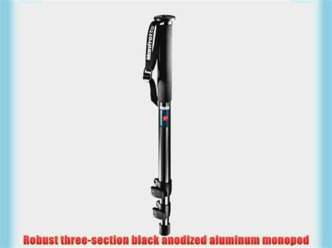 Manfrotto B Professional Aluminum Monopod Black Video Dailymotion