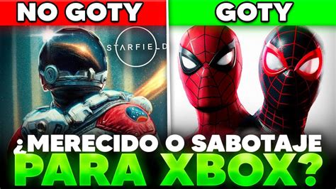 BOICOT A MICROSOFT En Los GOTY 2023 XBOX EXCLUIDA De Los The Game