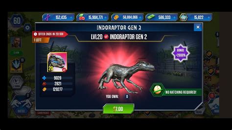 Jurassic World The Game Indoraptor Gen 2 Youtube