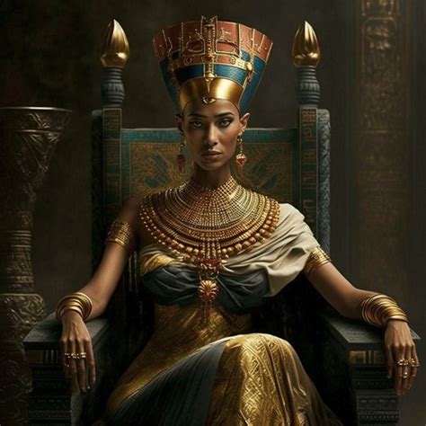 Queen Nefertiti In 2023 Egyptian Goddess Art Egyptian Goddess Egypt Art