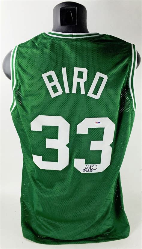 Lot Detail - Larry Bird Signed Celtics Jersey (PSA/DNA)