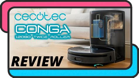 Cecotec Conga Twice Roller El Robot Con Autovaciado Definitivo