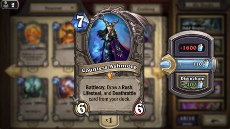 Countess Ashmore R Hearthstone