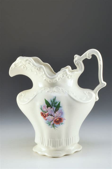 Arnels Pottery Pitcher And Wash Basin Ebth