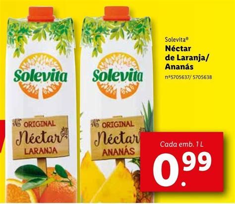 Promo O N Ctar Solevita Em Lidl