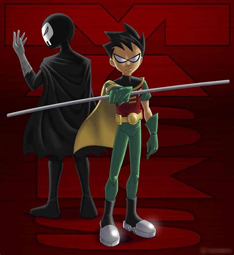 Two Sides - Robin and Red X by teentitans on DeviantArt