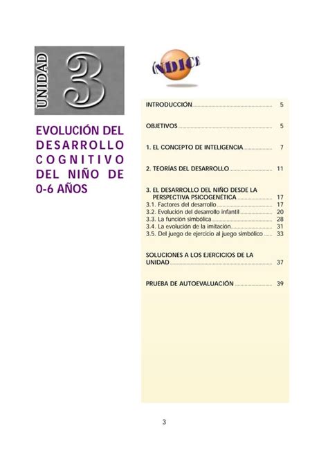 03 Evolución del desarrollo cognitivo del niño de 0 a 6 años PDF