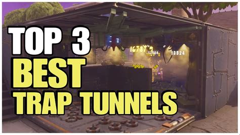 Top Best Trap Tunnels Fortnite Save The World Youtube