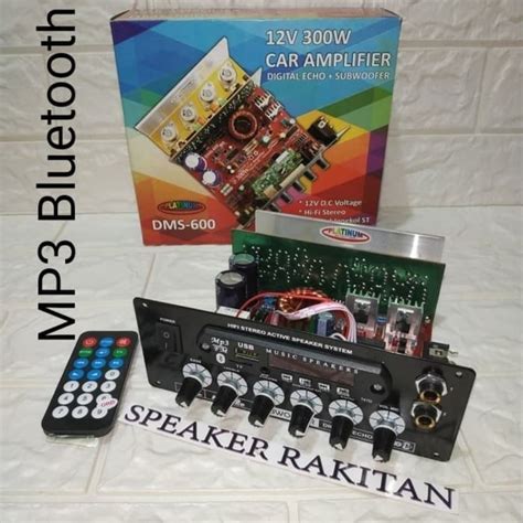 Jual Kit Power Speaker Aktif Watts Dms Bluetooth V Car