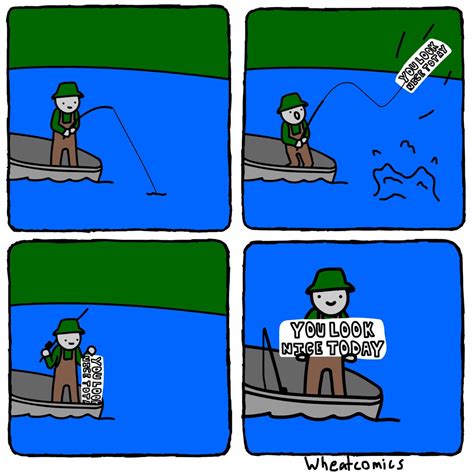 Fishing For Compliments Rcomics