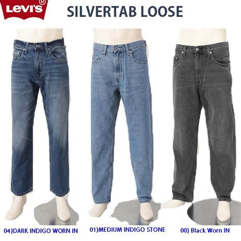 Levi S Silvertab A Silvertab Loose Medium Indigo Ston