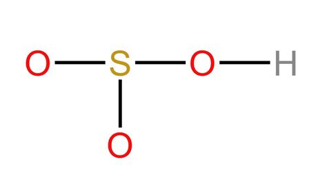 What is the Lewis structure of HSO$_3^-$? | Quizlet