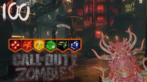 Shadows Of Evil Round On Every Map Black Ops Zombies In