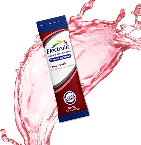 Electrolit Electrolyte Powder Flavored Hydrating Drink Mixes For Dehydration