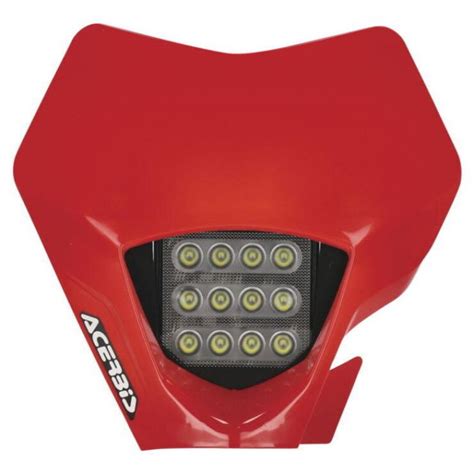 Acerbis Vsl Headlight Red Fortnine Canada