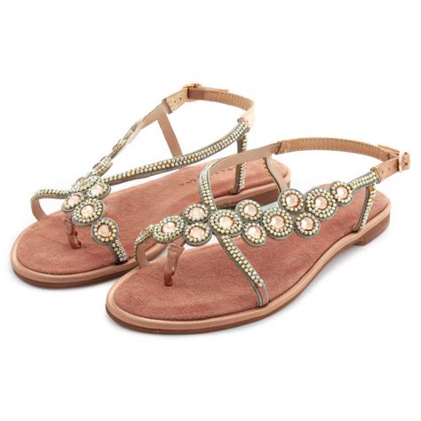 Sandalias ALMA EN PENA Suede Brillantes Rosa